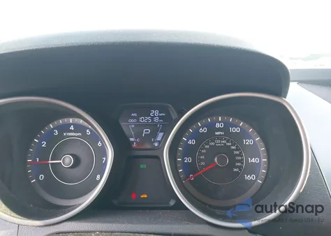 2012 Hyundai Elantra Gls (Ulsan Plant) from USA, damaged, VIN KMHDH4AE1CU288566